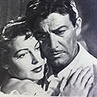 Ava Gardner and Robert Taylor in The Bribe (1949)