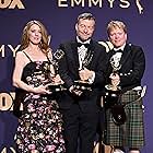 Charlie Brooker, Annabel Jones, and Russell McLean at an event for The 71st Primetime Emmy Awards (2019)