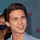 Tanner Buchanan at an event for He's All That (2021)