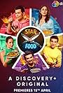 Kareena Kapoor, Malaika Arora, Karan Johar, Arjun Kapoor, and Pratik Gandhi in Star vs. Food (2021)