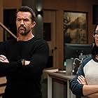 Rob McElhenney and Charlotte Nicdao in Mythic Quest (2020)