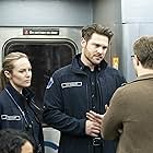 Daryn Okada, Michael Welch, Danielle Savre, and Grey Damon in Station 19 (2018)