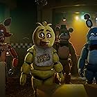 Kevin Foster, Jess Weiss, Artie Esposito, Amanda Maddock, Jade Kindar-Martin, Russ Walko, Sarah Sarang Oh, and Kellen Goff in Five Nights at Freddy's (2023)