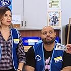 Josh Lawson, America Ferrera, and Colton Dunn in Superstore (2015)