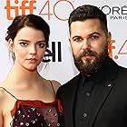 Robert Eggers and Anya Taylor-Joy at an event for The Witch (2015)