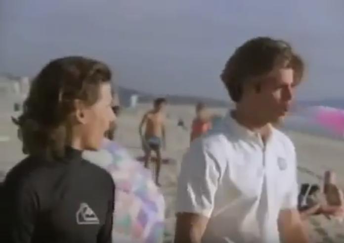 David Charvet and Jeremy Jackson in Baywatch (1989)