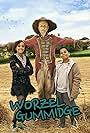 Mackenzie Crook, Thierry Wickens, and India Brown in Worzel Gummidge (2019)