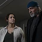 Sylvester Stallone and Dascha Polanco in Samaritan (2022)