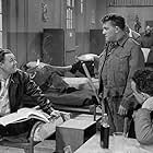 Gerald Campion, Kenneth Connor, and Norman Rossington in Carry on Sergeant (1958)