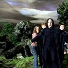 Alan Rickman, Rupert Grint, Daniel Radcliffe, and Emma Watson in Harry Potter and the Prisoner of Azkaban (2004)