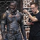 Idris Elba and James Gunn in The Suicide Squad (2021)