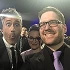 with Taika Waititi at the 2018 Critics' Choice Awards