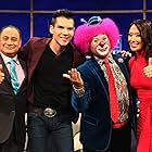 Chuti Tiu, David Villalpando, Sergio Verduzco, and Moisés Araiza in Noches con Platanito (2013)