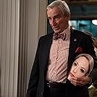 Sam Waterston and Dylan Minnette in The Dropout (2022)