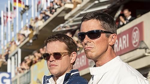 Christian Bale and Matt Damon in Ford v Ferrari (2019)