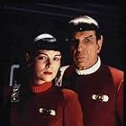 Kim Cattrall and Leonard Nimoy in Star Trek VI: The Undiscovered Country (1991)