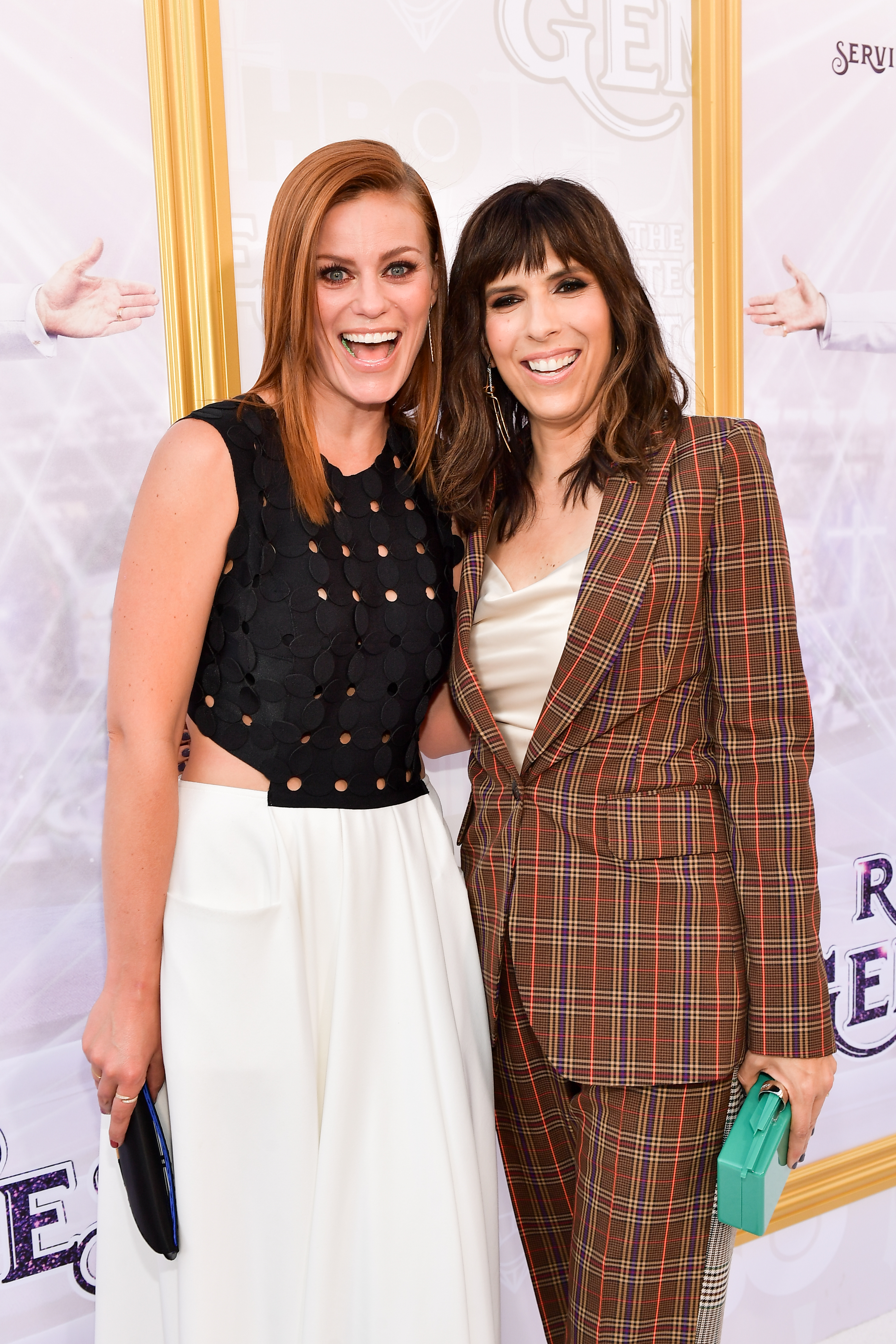 Edi Patterson and Cassidy Freeman at an event for The Righteous Gemstones (2019)