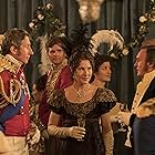 Philip Glenister, Tamsin Greig, and Nicholas Rowe in Belgravia (2020)