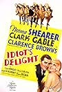 Clark Gable and Norma Shearer in Idiot's Delight (1939)