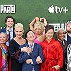 Elizabeth Perkins, Ken Jeong, Jade Wu, Vivian Wu, John Gemberling, Tiffany Haddish, Zach Woods, Paul Walter Hauser, Zoë Chao, and Poppy Liu at an event for The Afterparty (2022)