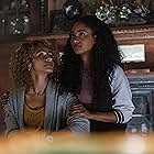 Michelle Hurd and Pepi Sonuga in Ash vs Evil Dead (2015)