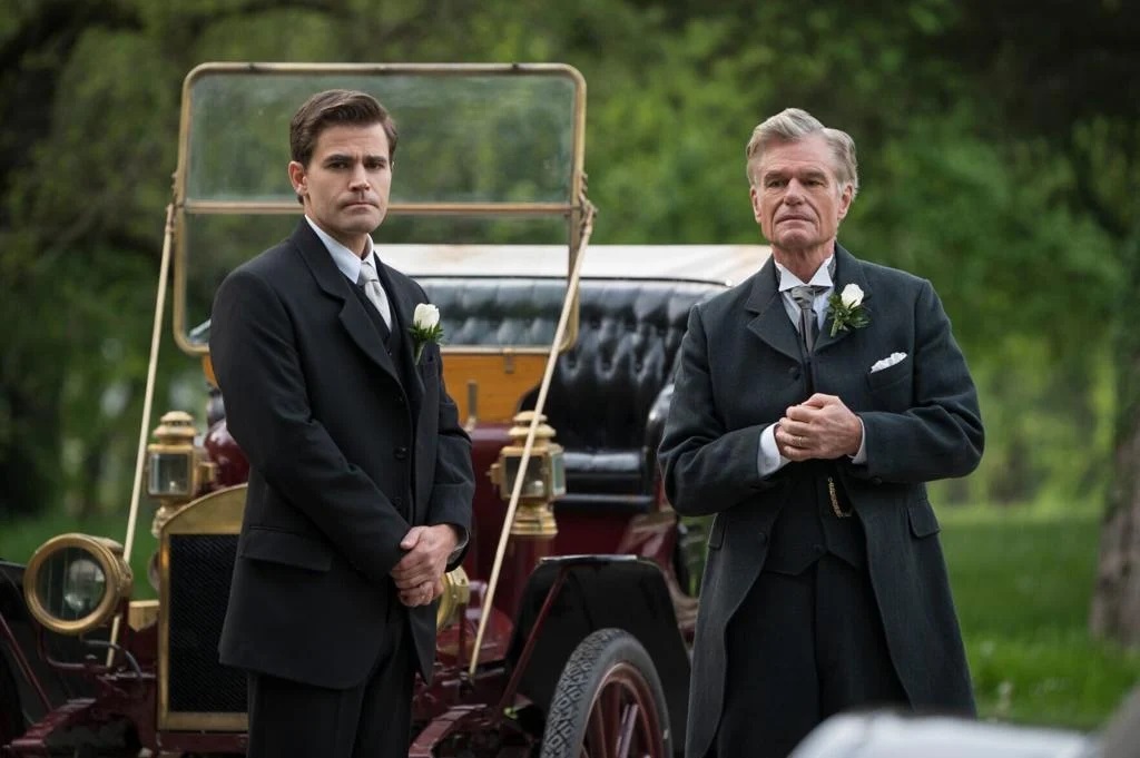 Harry Hamlin and Paul Wesley in Flowers in the Attic: The Origin (2022)