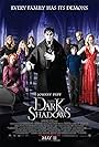 Johnny Depp, Michelle Pfeiffer, Helena Bonham Carter, Jonny Lee Miller, Jackie Earle Haley, Eva Green, Chloë Grace Moretz, Bella Heathcote, and Gulliver McGrath in Dark Shadows (2012)