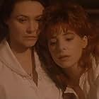 Frances Barber and Mylène Farmer in Giorgino (1994)