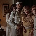 Woody Allen, Mia Farrow, Mary Steenburgen, Julie Hagerty, and Tony Roberts in A Midsummer Night's Sex Comedy (1982)