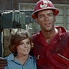 Jim Hutton and Katharine Ross in Hellfighters (1968)