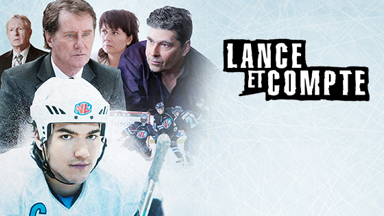 Marc Messier and Jason Roy-Léveillé in Lance et Compte (2015)