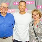 Vincent Bilodeau, Marie-Ginette Guay, and François Morency at an event for Discussions Avec Mes Parents (2018)