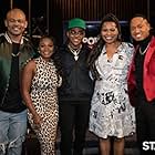 Naturi Naughton, Courtney A. Kemp, Terrence Jenkins, and Michael Rainey Jr. in Power Confidential (2019)