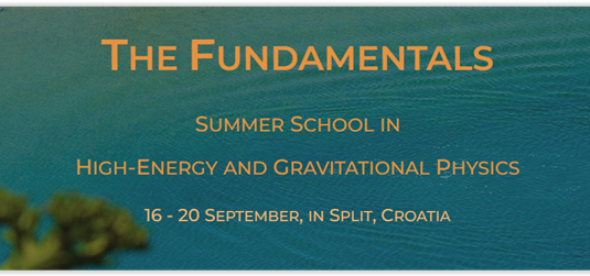 Ljetna škola gravitacijske i fizike visokih energija „The Fundamentals“ na PMF-u