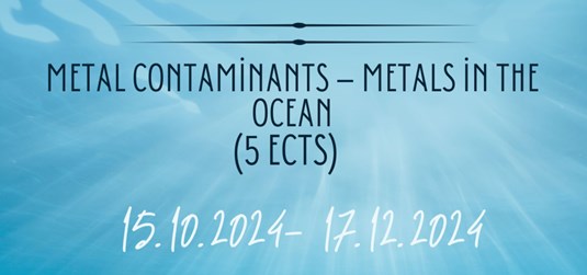 Prijavite se na virtualni modul “Metal contaminants in the marine environment“ i postanite dio globalne suradnje! 