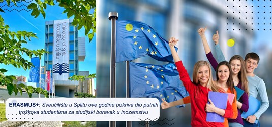 ERASMUS+: Sveučilište u Splitu ove godine pokriva dio putnih troškova studentima za studijski boravak u inozemstvu