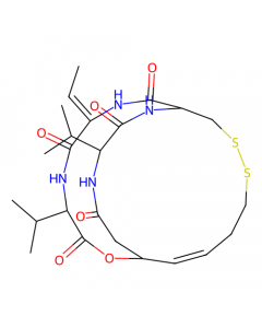 Romidepsin (FK228, Depsipeptide) - ≥98%, used for , CAS No. 128517-07-7, by Aladdin Scientific