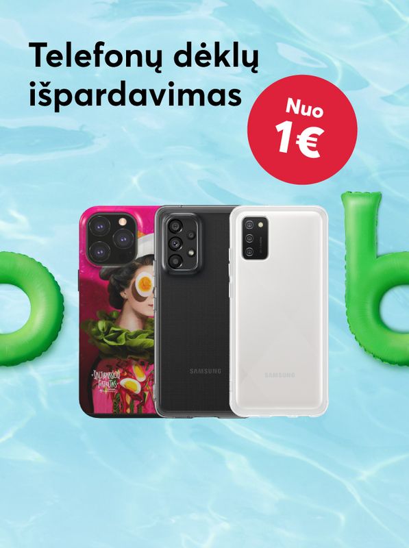 Telefonų dėklai vos nuo 1 euro!