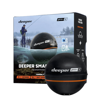 Deeper Smart Sonar PRO+2 Sonar Desert Black | BITĖ 2