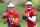 Foxborough, MA - July 30: New England Patriots QBs Drake Maye and Jacoby Brissett drop back in tandem. (Photo by John Tlumacki/The Boston Globe via Getty Images)