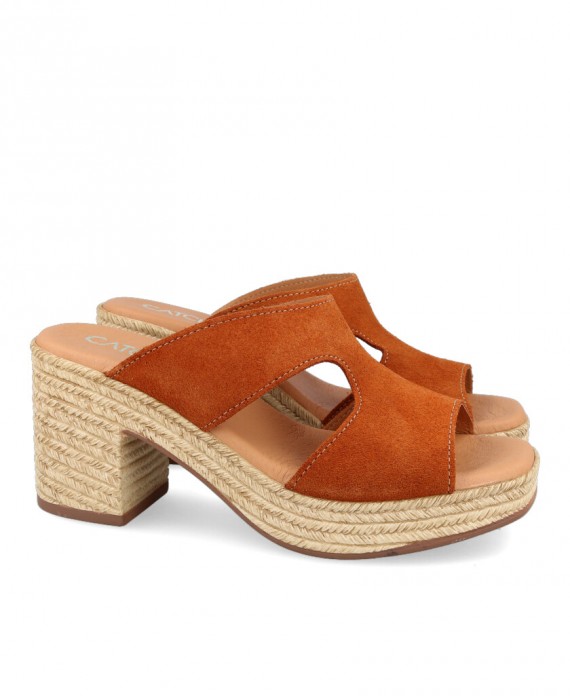 Sandalias de pala de piel serraje Catchalot 5230