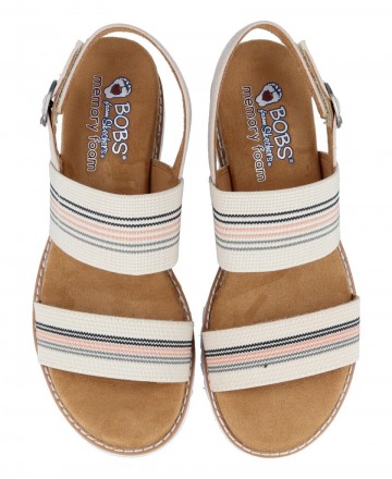 Sandalia con yute Skechers Bobs Desert 113863