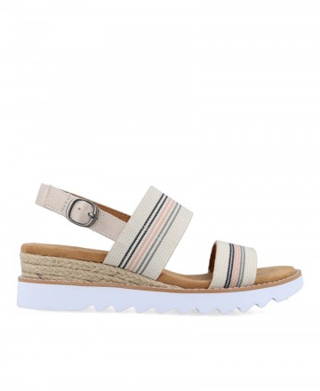 Sandalia con yute Skechers Bobs Desert 113863