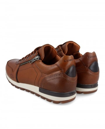 zapatillas vestir marrones hombre