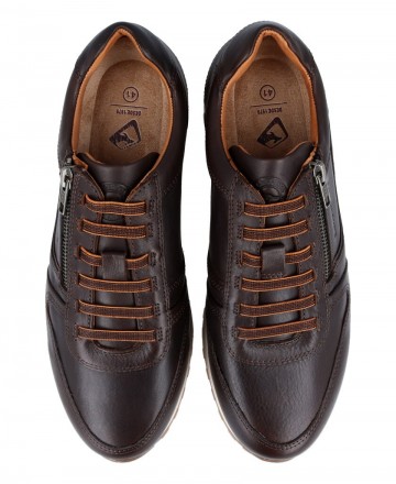 zapatillas marrones hombre