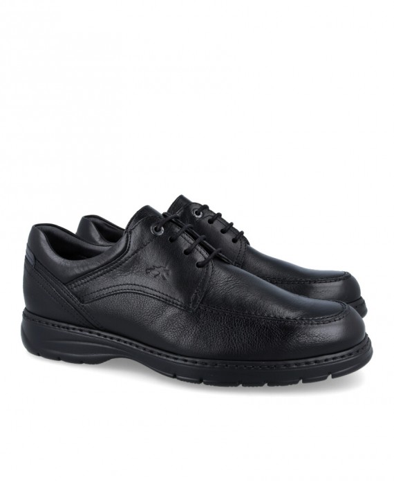 Zapato cordones negro hombre Fluchos Crono 9142