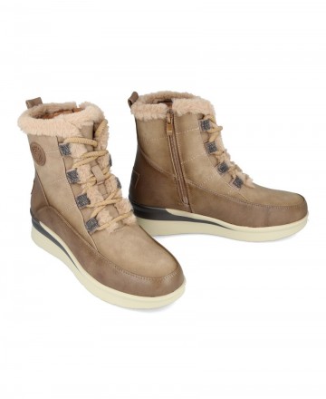 Botas tipo esquimal cordones Amarpies AMD25342