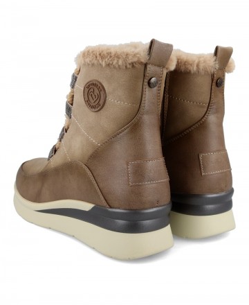 Botas tipo esquimal cordones Amarpies AMD25342