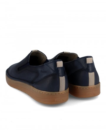 Mocasín casual azul Fluchos F1946