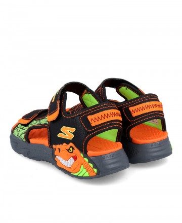 Sandalia deportiva niño Skechers Creature splash